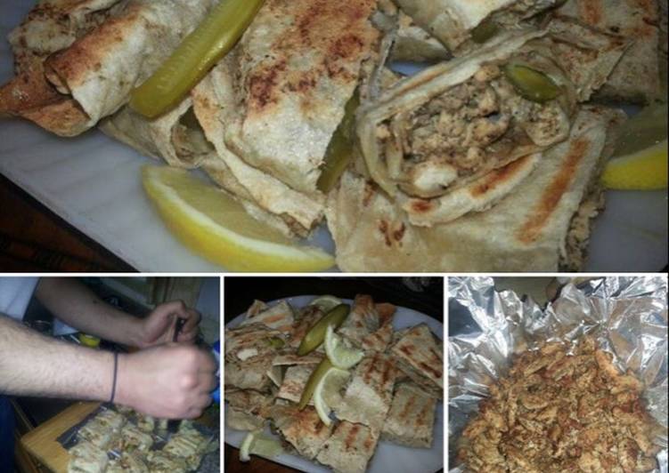 شاورما الدجاج