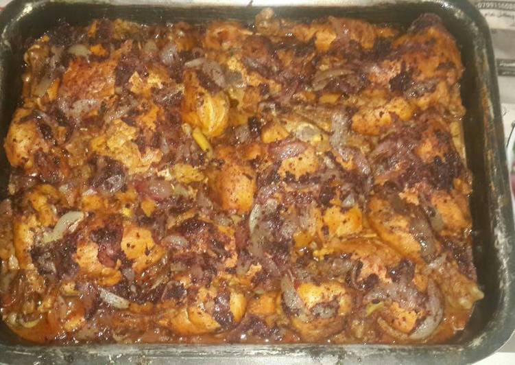 مسخن دجاج و ملوخية 🌙🌺