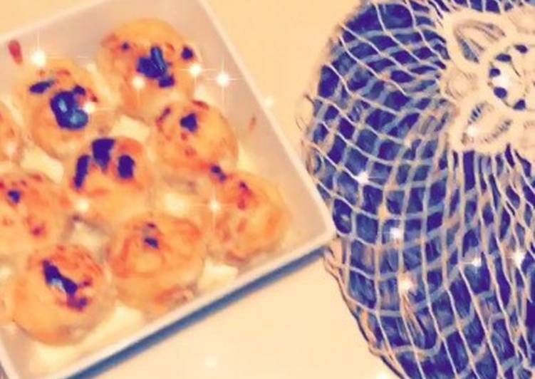 كرات البطاطس بالدجاج