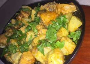 صينية الدجاج مع البطاطس