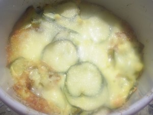 COURGETTES AUX POISSON