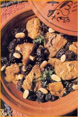 TAJINE DE POISSON AUX AMANDES