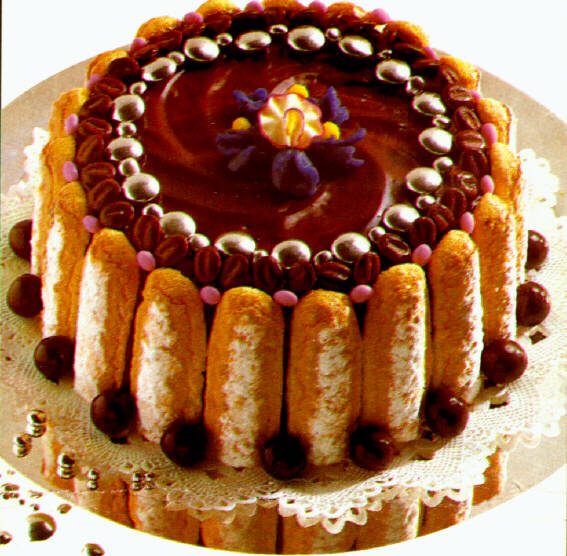 CHARLOTTE AU CHOCOLAT ET AU CAFE