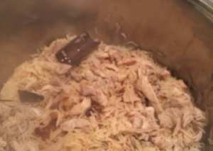 مقلوبة الارنبيط بالدجاج