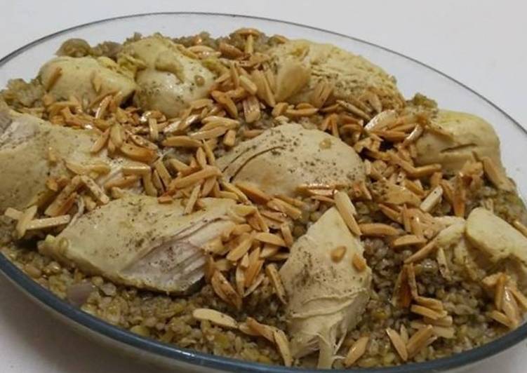 الفريكة بالدجاج