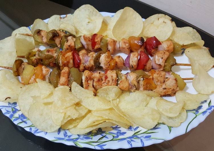 شيش طاووق دجاج 🍗