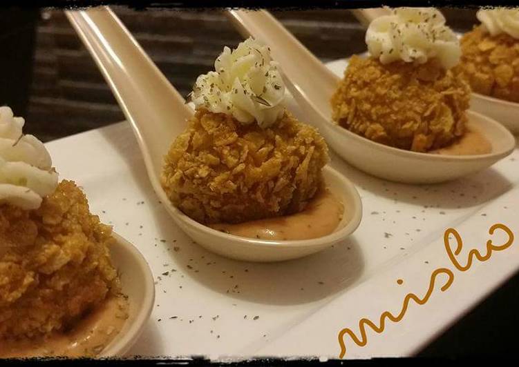 🌼 كرات الدجاج المحشية  🌼