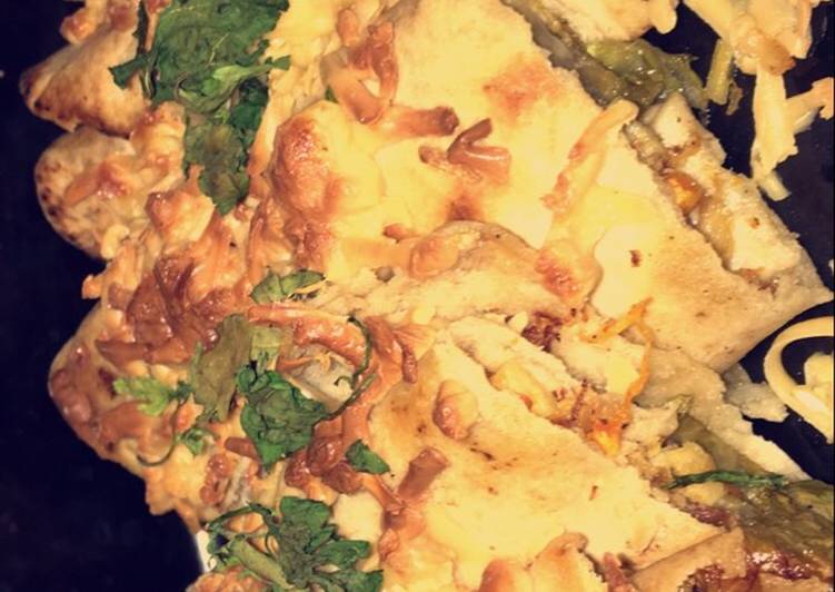 تاكو دجاج ب طريقتي