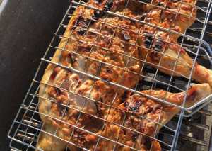 دجاج مشوي على الفحم