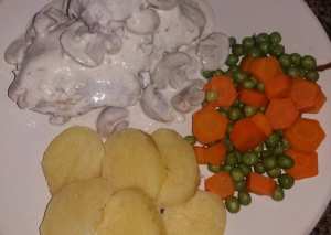 دجاج بالبشاميل