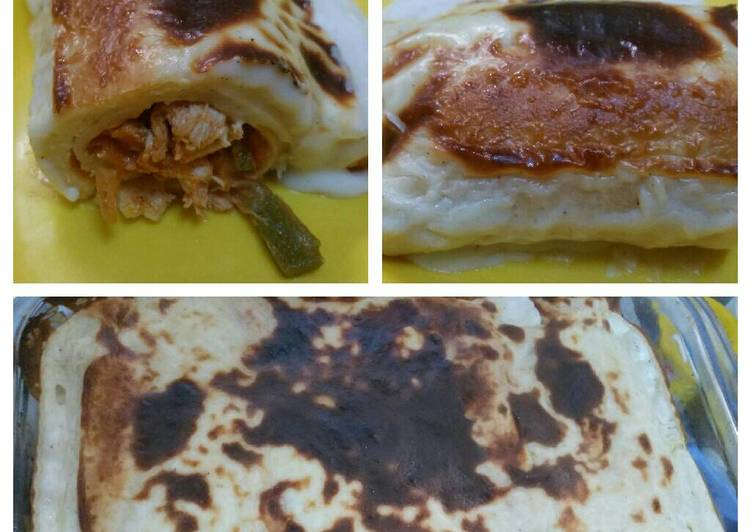 كريب الدجاج بالبشاميل 👍