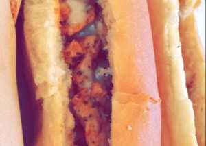 شاورما بالدجاج فنو