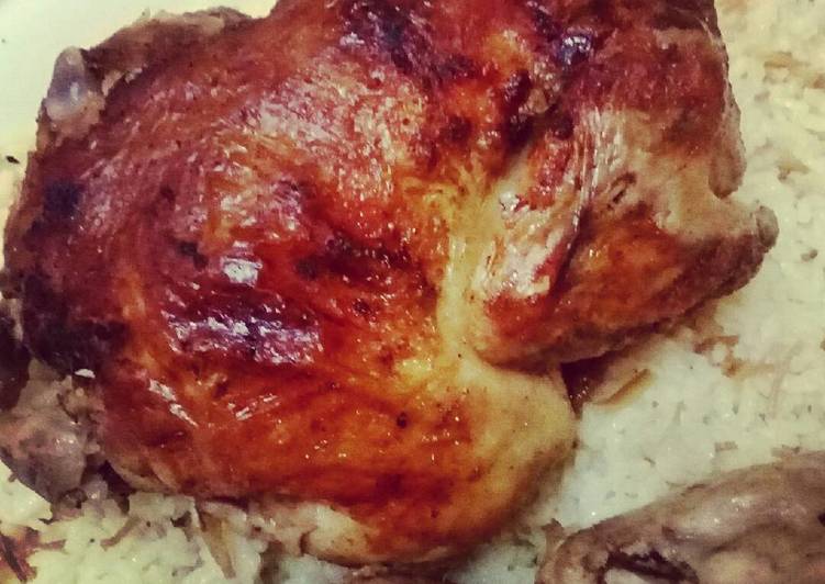 دجاج شواية بالطريقة السورية