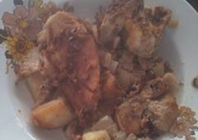 فراخ فرن بامية بلدي