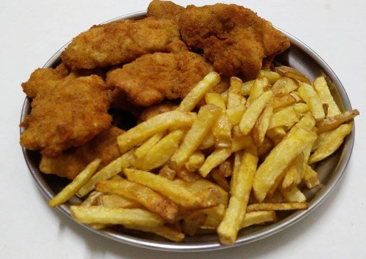 الدجاج المقرمش