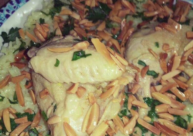 منسف بالدجاج🍛