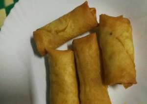 سبرنج رول بحشوة الدجاج