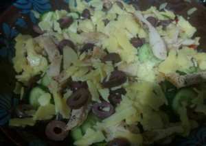 سلطة سيزر بالدجاج