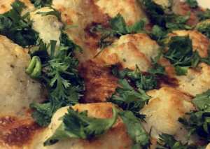 كرات البطاطس بالدجاج