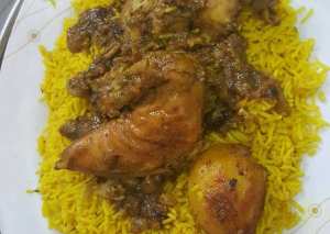 دجاج بالضاغط