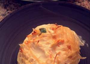 مكرونة الشعيرية بالدجاج