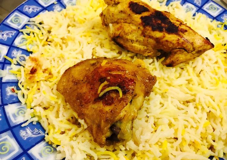 مندي دجاج بالبخار