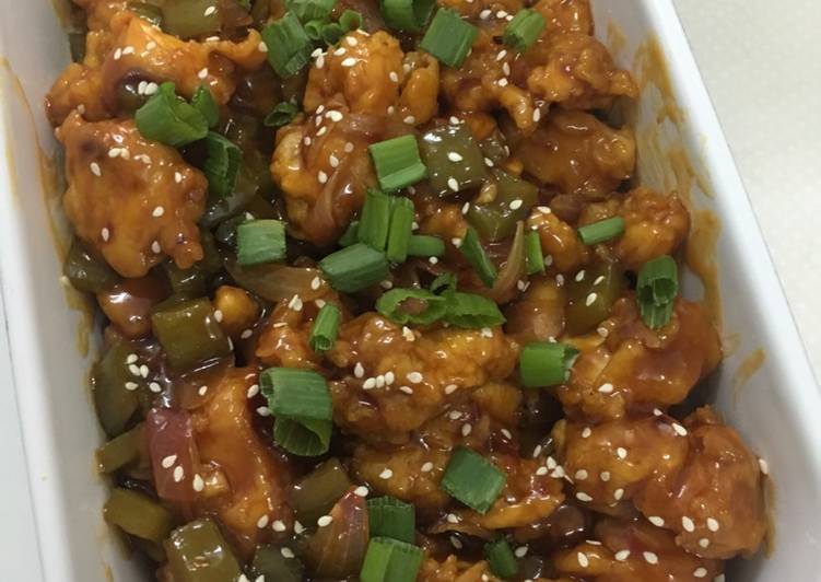 دجاج حامض حلوsweet and sour chicken