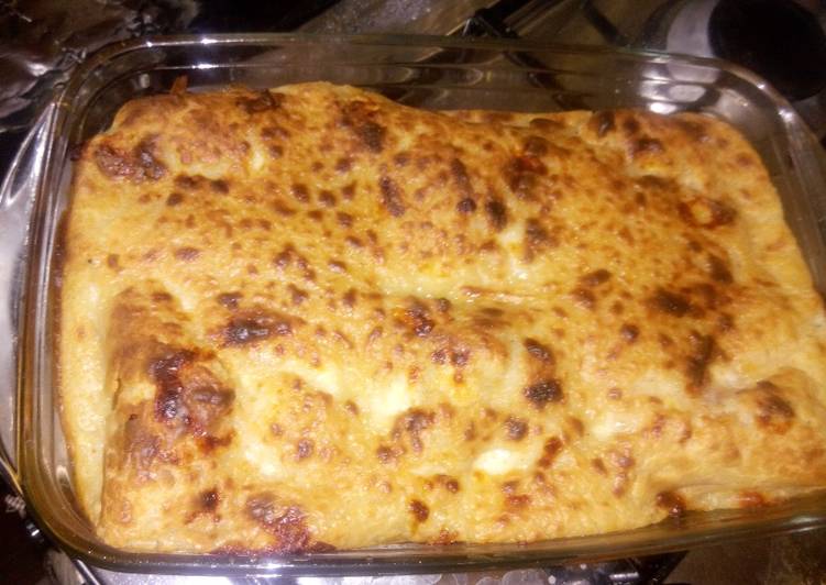 كانيلوني بالفراخ والبشاميل 👌