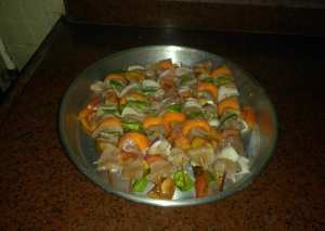 شيش طاووق فراخ