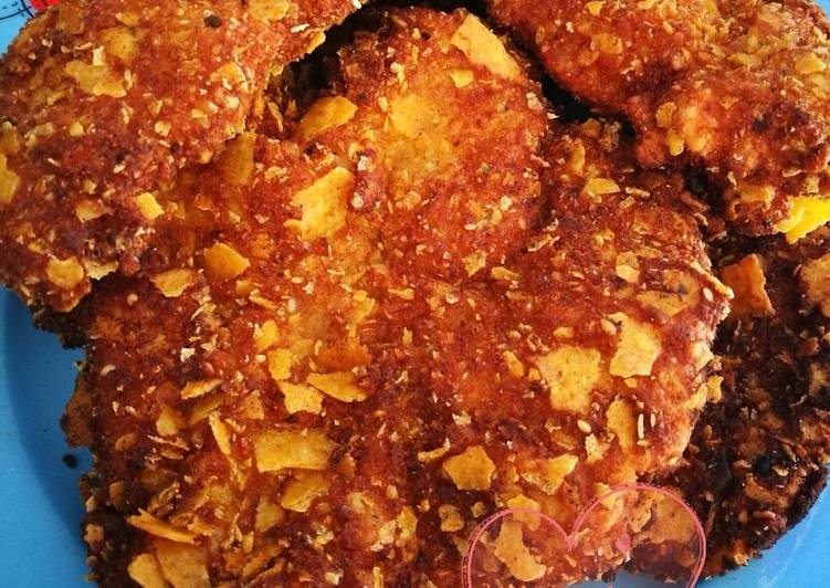 دجاج بانيه مقرمش