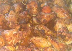 اجنحة دجاج محمرة