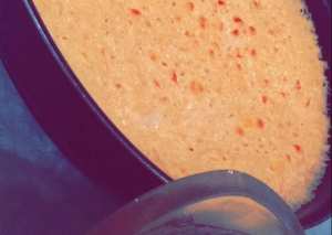 رز بالدجاج بالقشطه