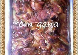 صنيية بطاطس بجوانح الفراخ