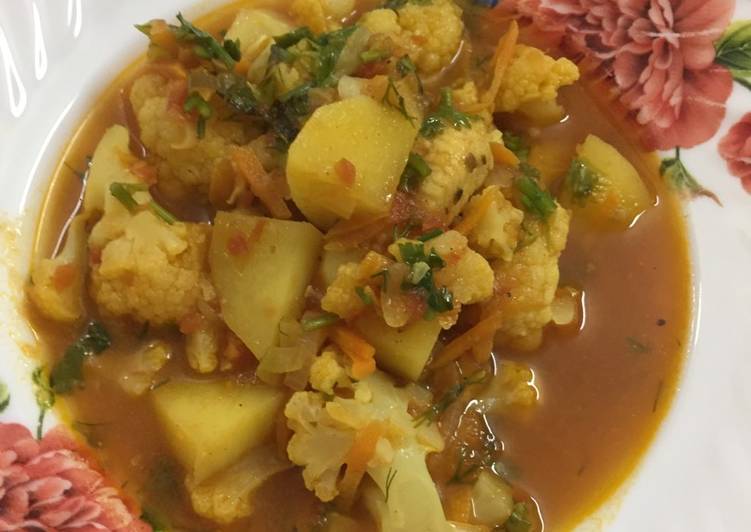 ادام خضار بالدجاج