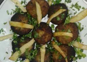 كفته البطاطا مع صدر الدجاج