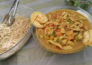 دجاج على الطريقه الهنديه