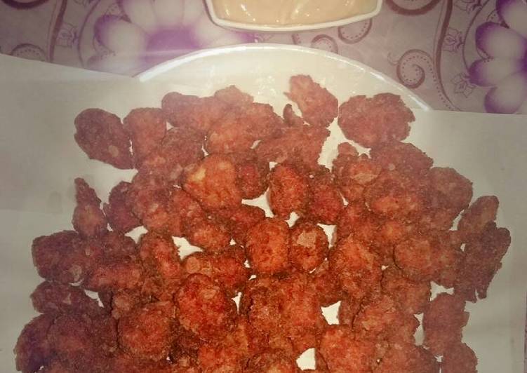 Chicken popcorn بوشار الدجاج