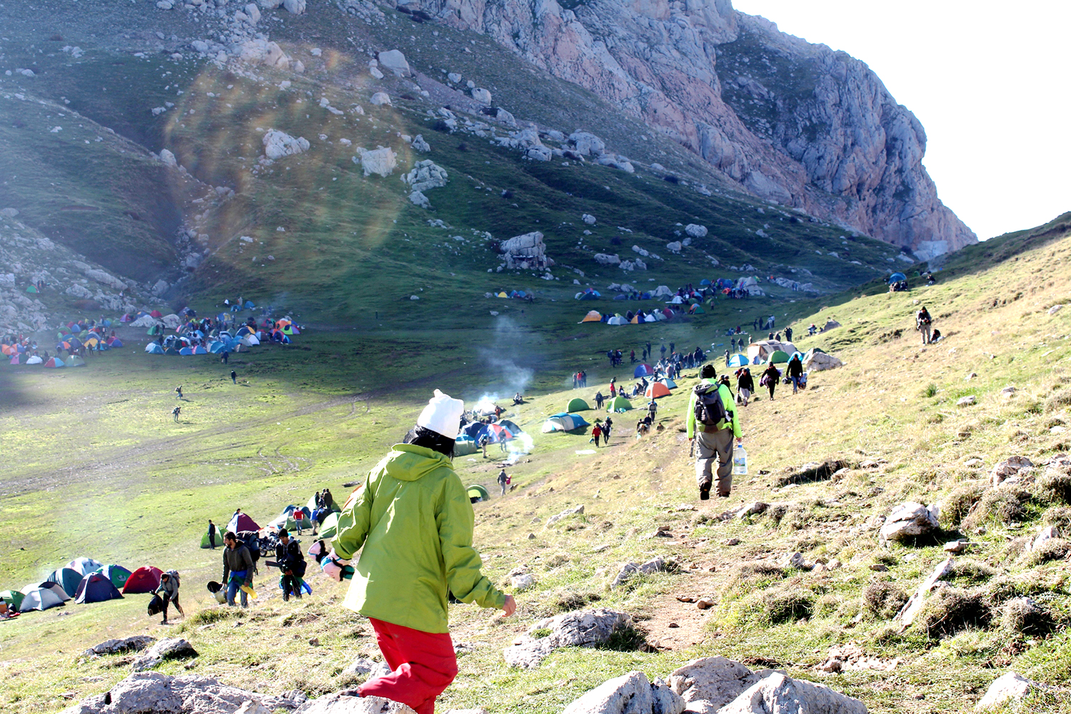 Ath Boumehdi (Tizi Ouzou) - Environ 2.000 personnes ont bivouaqué à Asweel (Djurdjura): L’appel de la montagne!