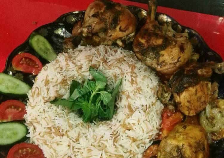 دجاج بالنعناع