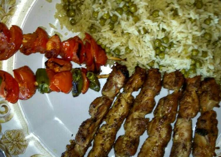 صدر دجاج محمر بالفرن