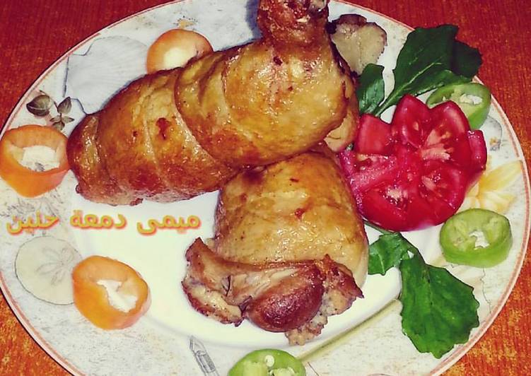 طريقة خلى اوراك الدجاج لعمل الحمام الكداب