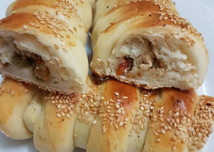 فطائر ومعجنات بصدور الدجاج