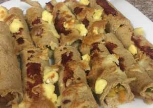 لفائف التوست بالدجاج