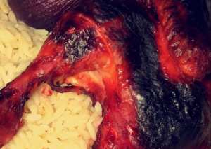 دجاج التندوري مع الارز