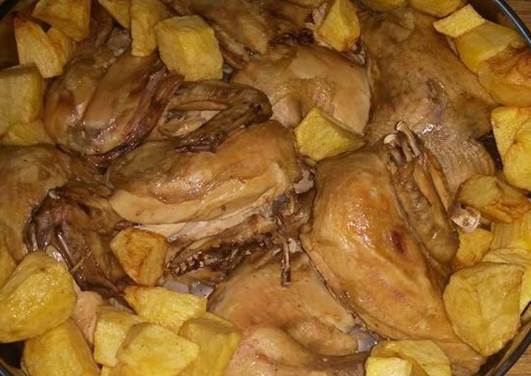 دجاج مسلوق بطريقتي