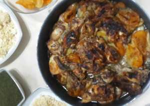 صنيه بطاطس بالفراخ