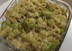 مكرونه بالدجاج