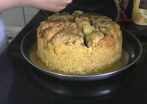 مقلوبة دجاج