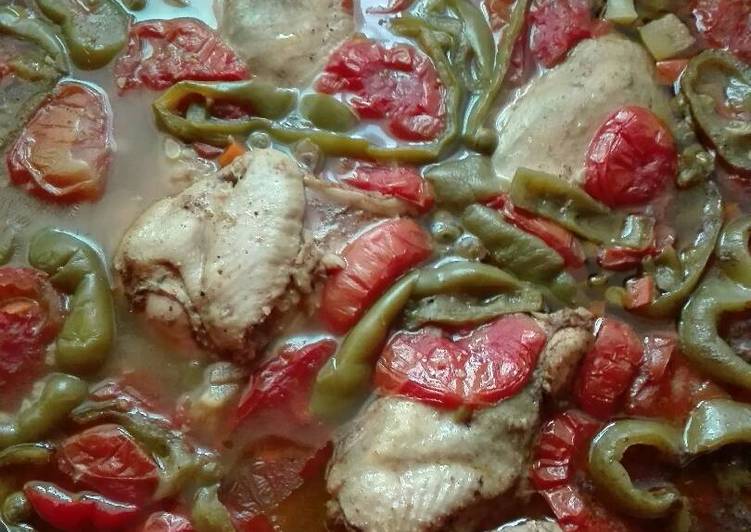 صينية دجاج ع الغاز