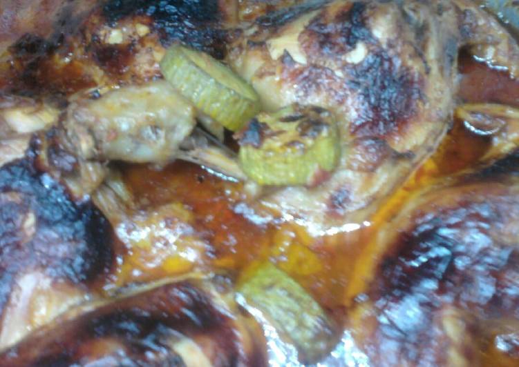 صينية كوسة بالفراخ